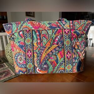 Vera Bradley Venetian Paisley Mandy Purse